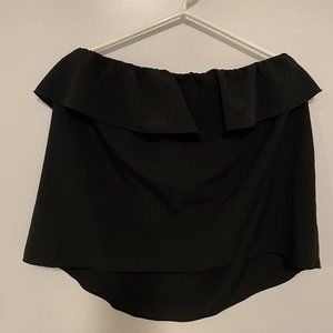 Free People Strapless Crop Top